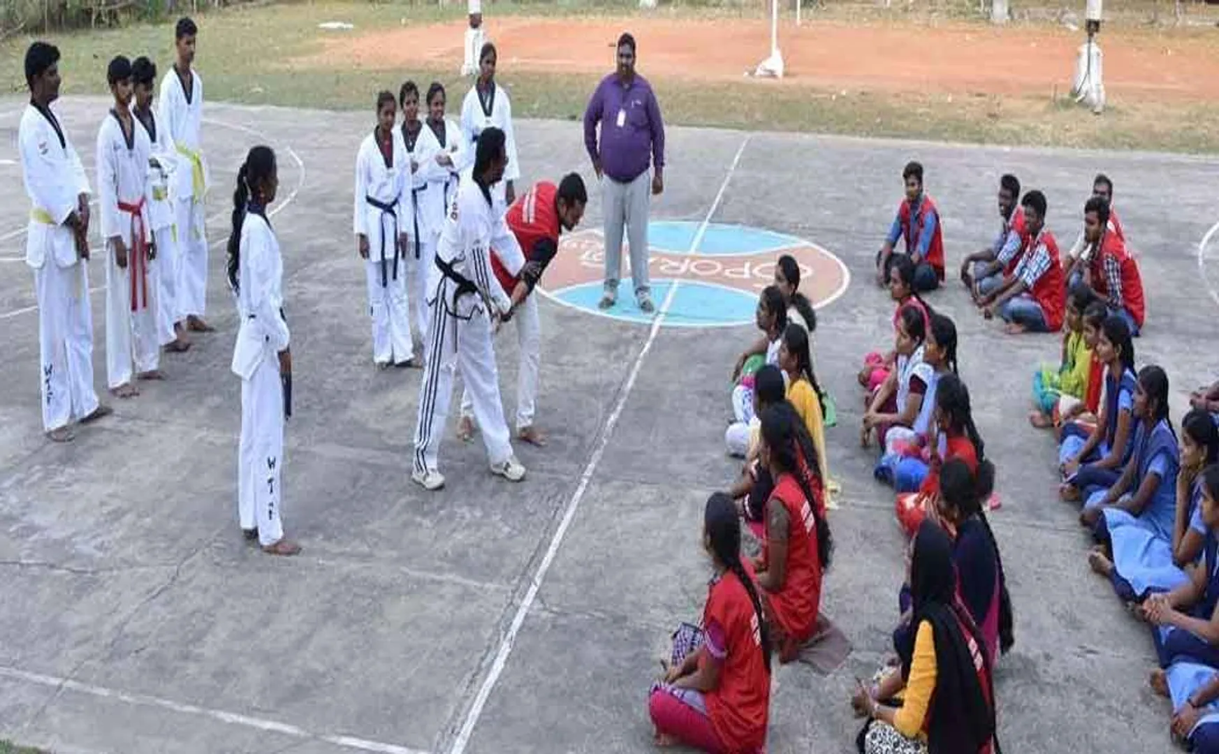 Annamalai university womens  Defensive Training
